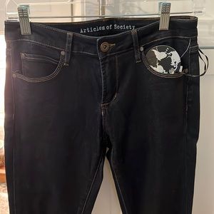 ARTICLES OF SOCIETY WOMEN'S SIZE 26 MID-RISE SKINNY JEANS